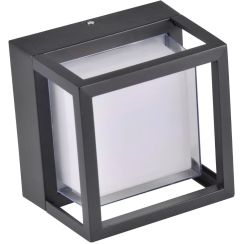 Goldlux Kansas applique murale extérieure 1x12 W noir 319869