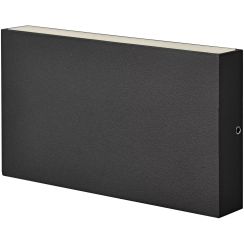 Goldlux Chicago applique murale extérieure 2x5 W noir 315700