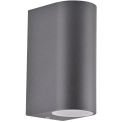 Goldlux Boston applique murale extérieure 2x10 W graphite 313300