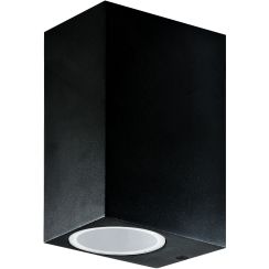 Goldlux Boston applique murale extérieure 2x10 W noir 303332