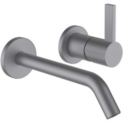 Laufen Kartell mitigeur de lavabo encastrée acier H3113360901201