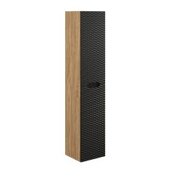 Comad Ocean Black armoire 35x33x170 cm noir-chêne OCEAN BLACK 80-02-2D