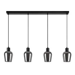 Rabalux Florian lampe suspendue 4x40 W noir 72271