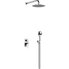 Excellent Clever 2.0 ensemble de douche encastré oui chrome AREX.SET.4145CR