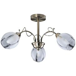 Rabalux Joel plafonnier 3x60 W marron 2270