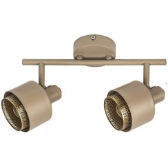 Rabalux Fedora plafonnier 2x40 W doré-marron 3548