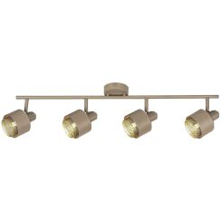 Rabalux Fedora plafonnier 4x40 W doré-marron 3550