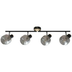 Rabalux Salazar plafonnier 4x40 W fumé 5400