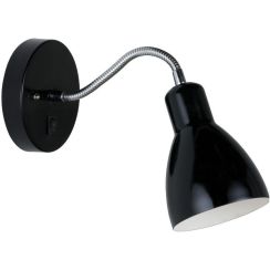 Nordlux Cyclone applique murale 1x15 W noir 72991003