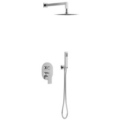 Excellent Glad ensemble de douche encastré oui chrome ARNL.SET1145CR
