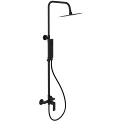 Excellent Glad ensemble de douche mural oui noir ARNL.1181BS