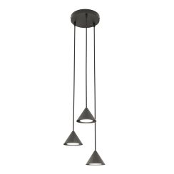 Emibig Elit lampe suspendue 3x10 W noir 13303PREM