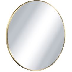 Excellent Virro miroir 60x60 cm circulaire doré DOEX.VI060GB