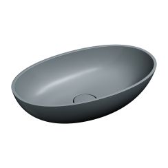 Omnires Shell M+ lavabo 60x35 cm ovale à poser SHELLUNAG