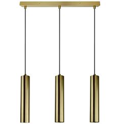 Goldlux Napoli lampe suspendue 3x8 W doré 318718