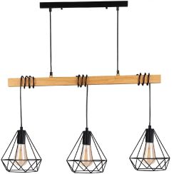 Goldlux Vigo lampe suspendue 3x20 W noir 314673