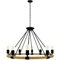Goldlux Arthur lampe suspendue x20 W noir-beige 307927
