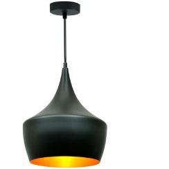 Goldlux Modern lampe suspendue 1x20 W noir 305459