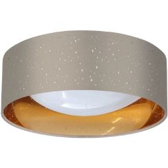 Goldlux Tuluza plafonnier 1x18 W gris 323224