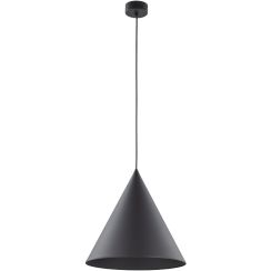 TK Lighting Cono lampe suspendue 1x15 W noir 10058
