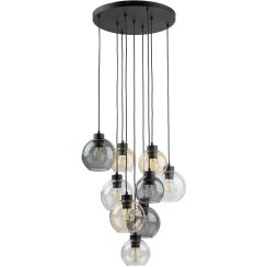 TK Lighting Cubus lampe suspendue x15 W ambre 10247