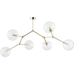 TK Lighting Fairy plafonnier 6x6 W doré 10071