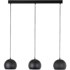 TK Lighting Zoe lampe suspendue 3x15 W noir 10169