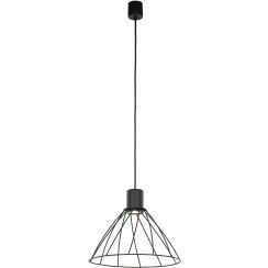 TK Lighting Modesto lampe suspendue 1x10 W noir 10160