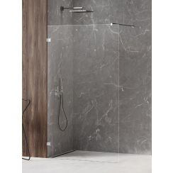 New Trendy Avexa paroi de douche walk-in 150 cm chrome brillant/verre transparent EXK-1946