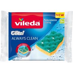 Vileda Glitzi Always Clean éponge à vaisselle 168527