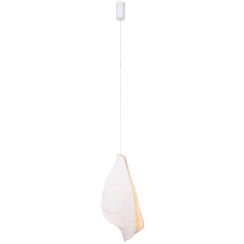 MaxLight Concha lampe suspendue 1x8 W blanc P0540