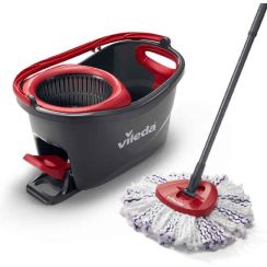 Vileda Turbo 3w1 Microfibre serpillière avec seau et manche 167751