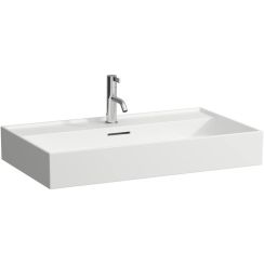 Laufen Kartell lavabo 80x46 cm rectangulaire classique-de meuble blanc mat H8103367571041