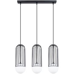 Sollux Lighting Brina lampe suspendue 3x8 W noir SL.1334