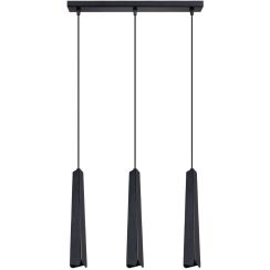 Sollux Lighting Prysm lampe suspendue 3x8 W noir SL.1402