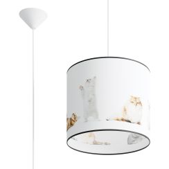 Sollux Lighting Koty lampe suspendue 1x15 W multicolore SL.1421
