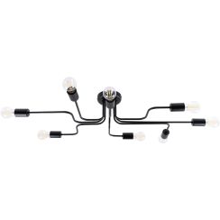 Sollux Lighting Vector plafonnier x15 W noir SL.1448