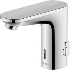 Duravit Sensor 1 mitigeur de lavabo sur pied électronique chrome SE1090017010