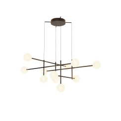 Mantra Cellar lampe suspendue x5 W blanc-noir 7630