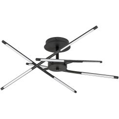 Rabalux Henli plafonnier x30 W blanc-noir 71056