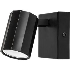 Rabalux Rogelio applique murale 1x5 W noir 73023