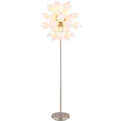 Globo Lighting Udo lampadaire 6x25 W blanc-noir-nickel 15633SO