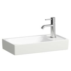 Laufen Meda lavabo 46x23.5 cm rectangulaire classique-de meuble blanc brillant H8151134001141