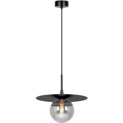 Kaja Fermi lampe suspendue 1x10 W noir-graphite K-5381