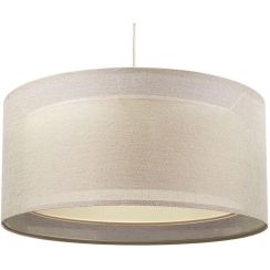 BPS Koncept Duo len light lampe suspendue 1x60 W beige 0MGO-001-50