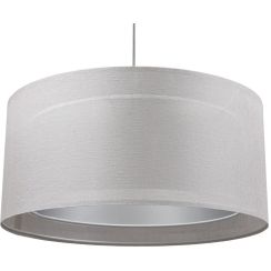 BPS Koncept Duo len light lampe suspendue 1x60 W gris/cendre-argenté 0MGO-003-50