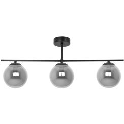 Kaja Gamma plafonnier 3x10 W noir-graphite K-5169