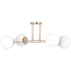 Kaja Lumia plafonnier 4x20 W blanc-doré K-5403