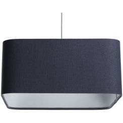 BPS Koncept Kwadro len light lampe suspendue 1x60 W bleu marine KW-004-40W25