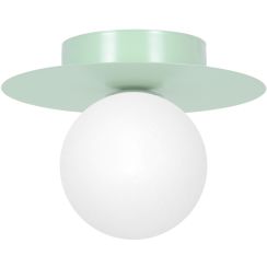 Kaja Robin plafonnier 1x10 W blanc-menthe K-5452